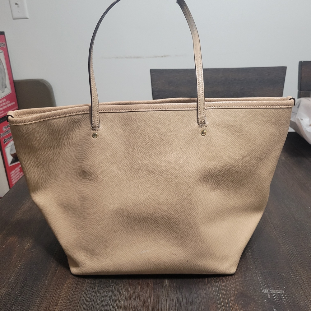Coach‎ Tan Leather Tote Bag - Picture 5 of 14